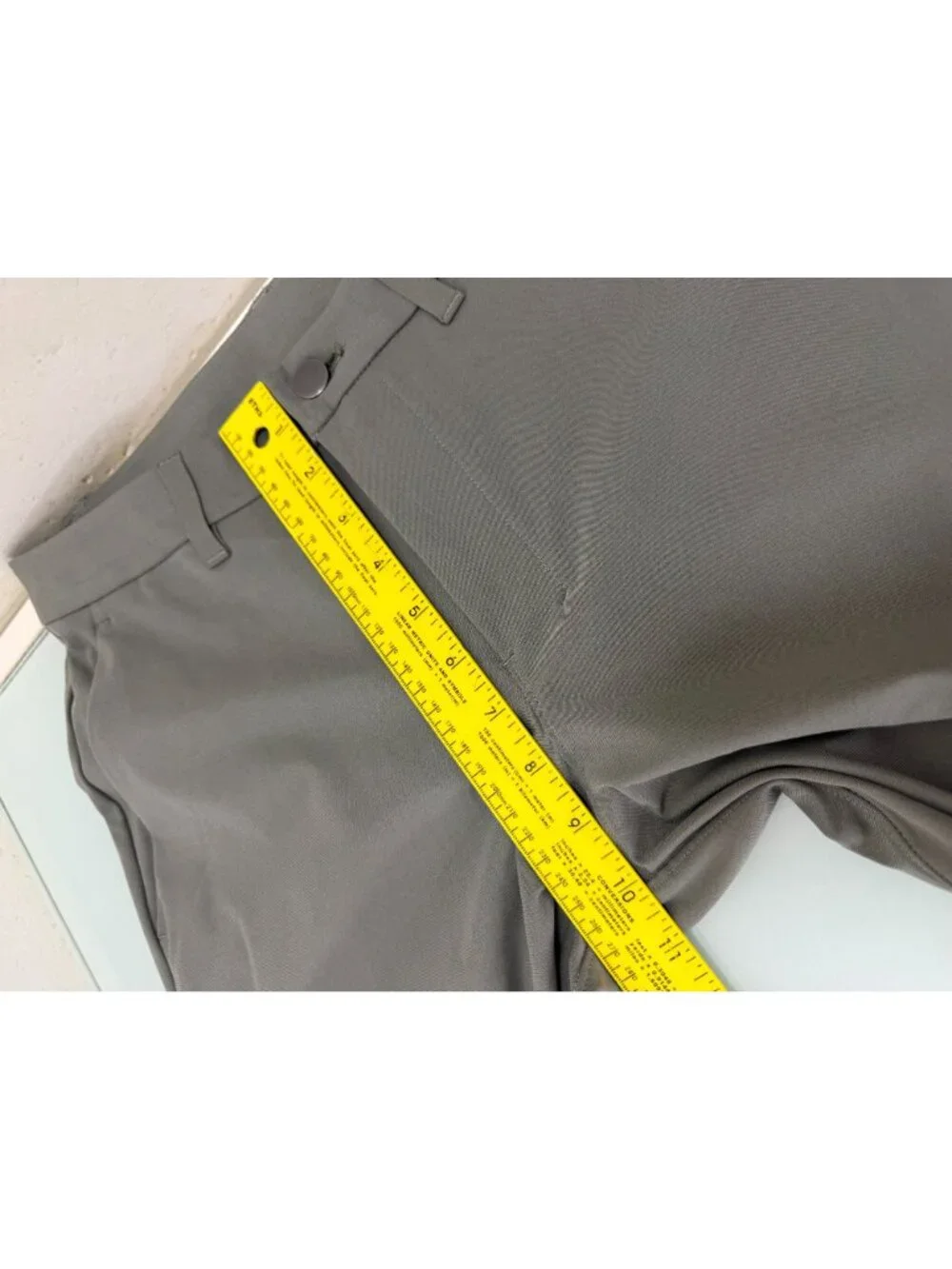 Lululemon ABC Slim Fit Pants Mens 29X31 Army Green 5 Pocket Warpstreme Trousers